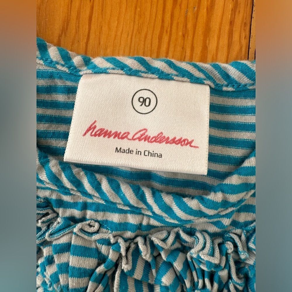 Hanna Andersson Striped Tshirt - Picture 3 of 4